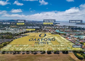 Oakford Estate - Encounter Bay Aerial