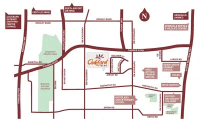 Oakford Fields Estate - Oakford Location
