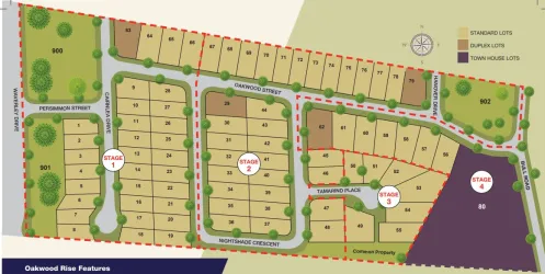 Oakwood Rise Pimpama - Master Plan 1