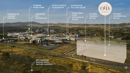 Ol--a Estate - Gungahlin  Aerial