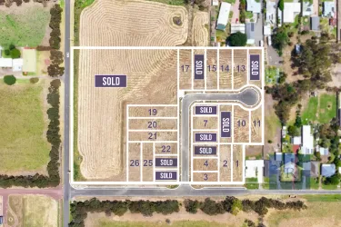 Olive Court Estate - Colac Aerial