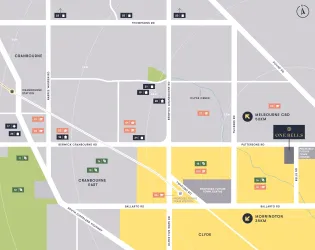 One Bells Estate Location map