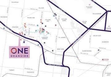 One Deanside Estate - Deanside Location map