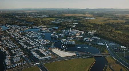 One Prosperity Estate - Birtinya Aerial