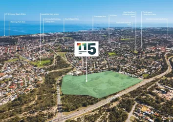 OneOneFive Estate - Hamilton Hill Aerial