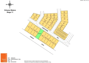 Orleana Waters Estate - Evanston Gardens Release Map
