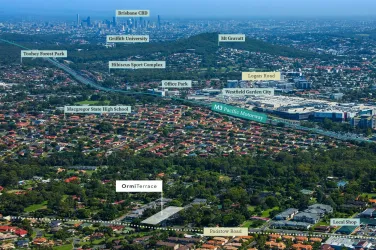 Ormi Terrace Estate - Eight Mile Plains Aerial