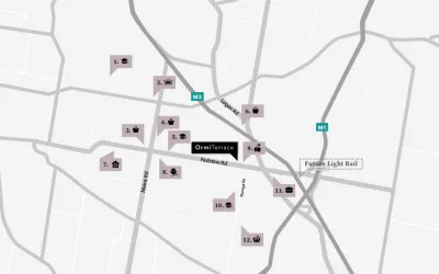 Ormi Terrace Estate - Eight Mile Plains Location map