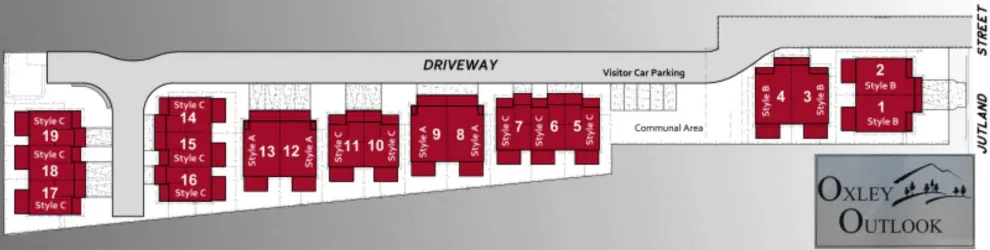 Outlook Townhouses - Oxley Masterplan