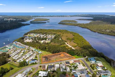 Oyster Cove Estate - Greenwell Point Aerial