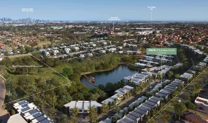 Pace of Sunshine North Lakeside Aerial