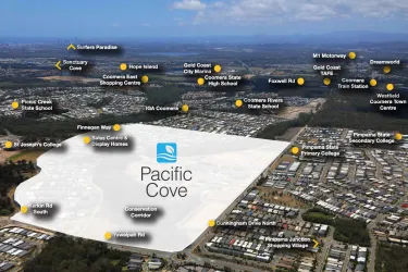 Pacific Cove Estate - Pimpama Aerial