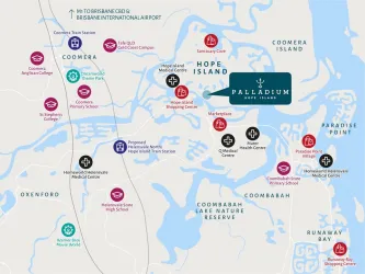 Palladium Hope Island - Location