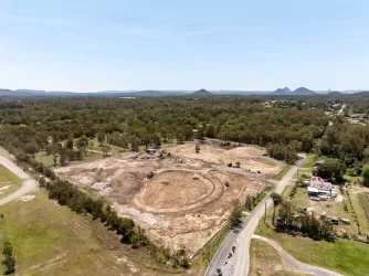 Pandanus Springs Estate - Caboolture Aerial