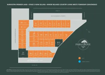 Para Grove Estate - Nuriootpa Release Map