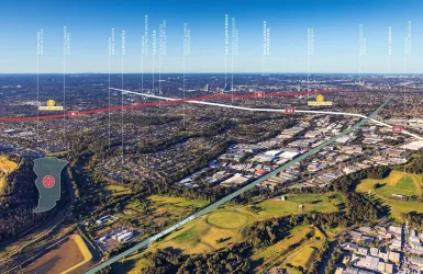 Parade Residences - Pemulwuy Aerial