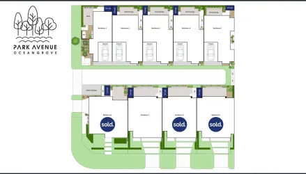 Park Avenue Townhouses - Ocean Grove Master Plan