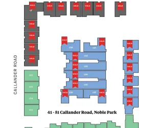 Park Grove Estate - Noble Park Release Map