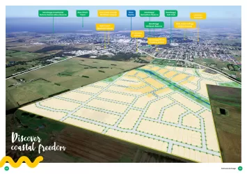 Parklands Coastal Estate - Wonthagg Aerial