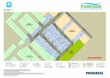 Parkside Estate - Huntingd Release Map