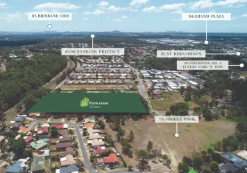 Parkview Green Estate - Hillcrest Aerial