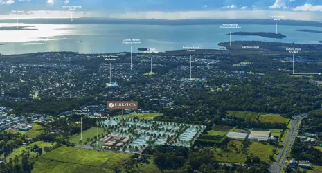 Parkvista Townhomes - Thornlands Aerial