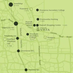 Pearsall Vista Estate - Pearsall Location Map