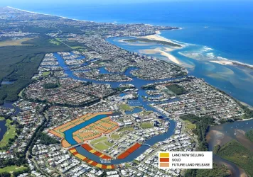Pelican Waters Estate - Pelican Waters Aerial