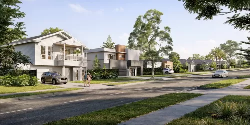 Penneshaw Place Estate - Ormeau Streetscape