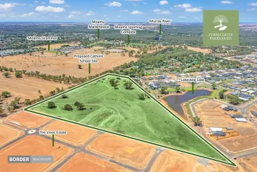 Perricoota Parklands Estate - Moama Aerial