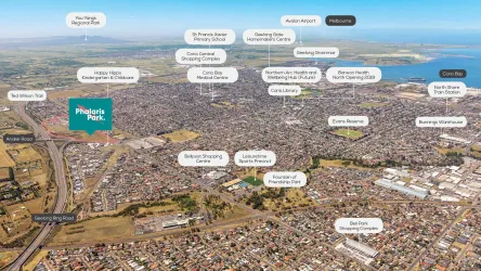 Phalaris Park Estate - Lovely Banks Aerial 2