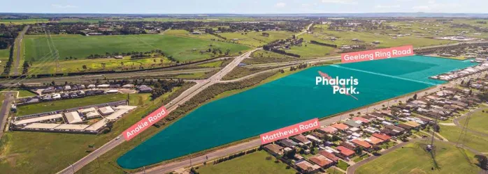 Phalaris Park Estate - Lovely Banks Aerial