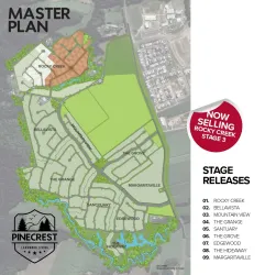 Pinecrest Estate - Mount Peter Release Map
