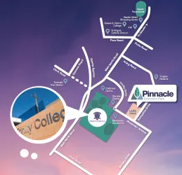 Pinnacle Estate - Evanston Location Map