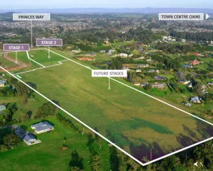 Platinum Rise Estate - Drouin Aerial