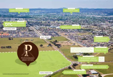 Ploughmans Arms Estate - Bonshaw Aerial