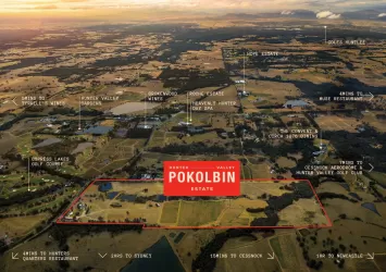 Pokolbin Estate Hunter Valley - Pokolbin Aerial
