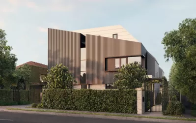 Prime Townhomes - Prahran External