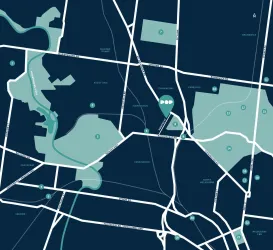 Princes On Park Estate - Flemington Location map