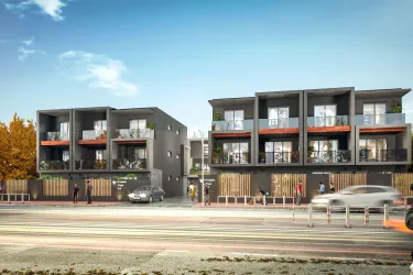 Prospekt Place Townhomes - Prospect Render