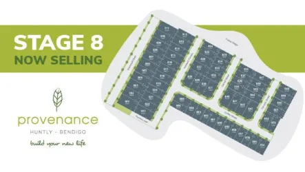 Provenance Bendigo Estate - Huntly Release Map