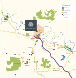 Radford Park Estate - Branxton Location map