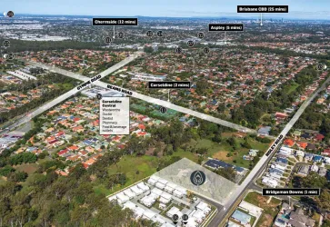 Radiance Estate - Bridgeman Downs Aerial