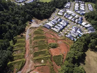 Rainforest Edge Estate - Mount Sheridan Aerial2