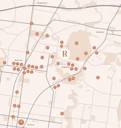 Ramley Residence Estate - Reservoir Location map