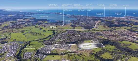 Ravenswood Estate - Tullimbar Aerial