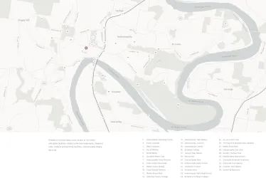 Ravine Townhomes - Indooroopilly Location Map