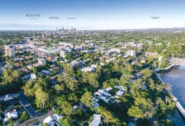 Ravine Townhomes - Indooroopilly Aerial