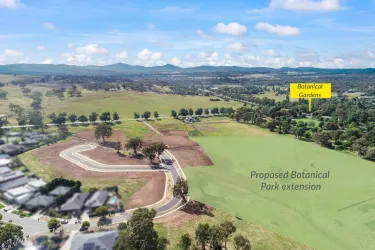 Redgum Rise Estate - Mansfield Aerial