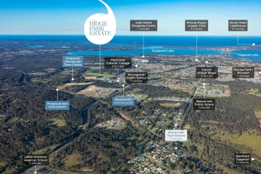 Ridge Park Estate - Woongarrah Aerial